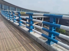 Bridge guardrail