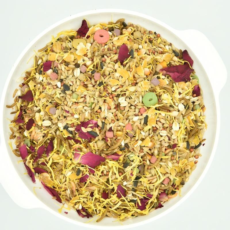 Full-price herbal rodent feed