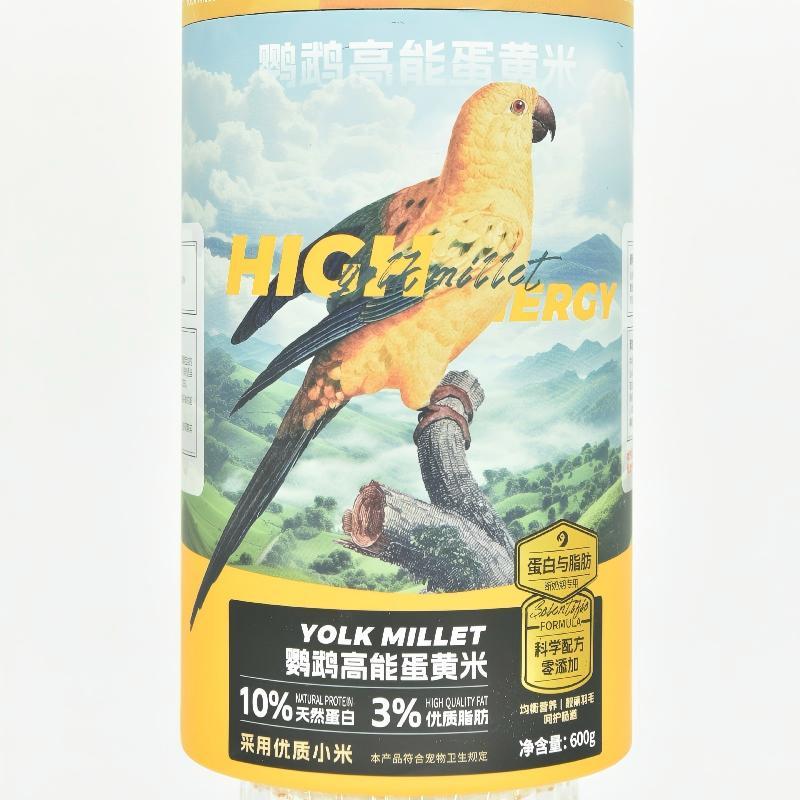 High-Energy Parrot Egg Yolk Rice