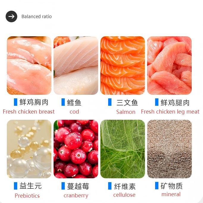 Enzymatic hydrolysis of fresh meat probiotic universal dog food (28%)