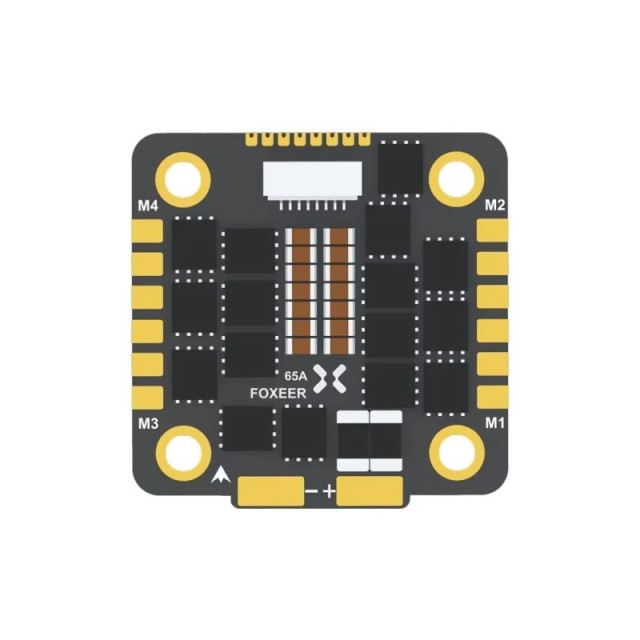 Foxeer Reaper F4 128K 65A BLHELI32 4in1 Brushless ESC 3-8S DSHOT1200 for Flight Controller Stack RC FPV Racing Drone