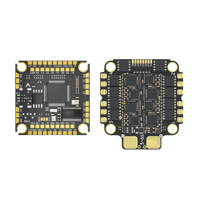 Aocoda PFLY F460 F405 V4 60A AM32 Stack ESC/FC Flight Controller for RC FPV Drone