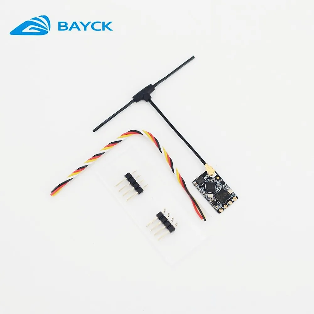 BAYCK ELRS 915MHz NANO ExpressLRS Receiver with T Type Antenna Support Wifi Upgrade for RC FPV Traversing Drones Parts