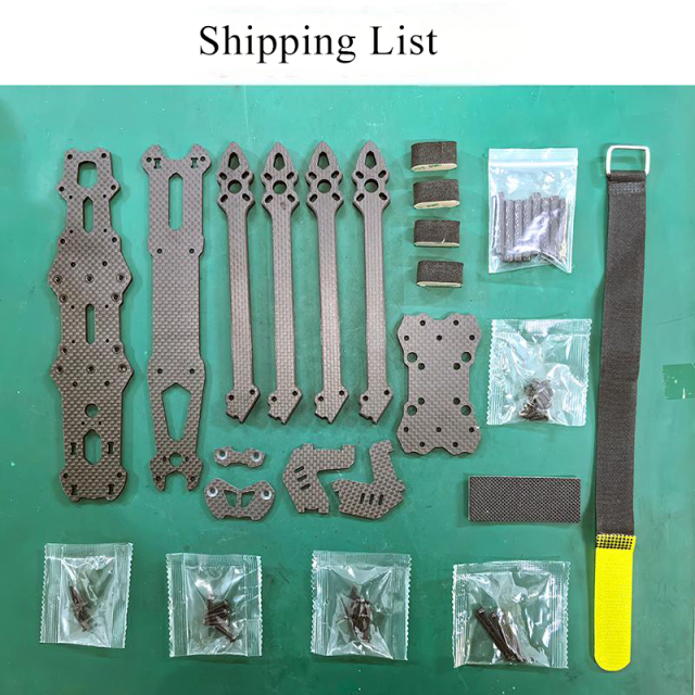PFLY Mark4 7inch 295mm with 5mm Arm Quadcopter Frame 3K Carbon Fiber 7" FPV Freestyle RC Racing Drone