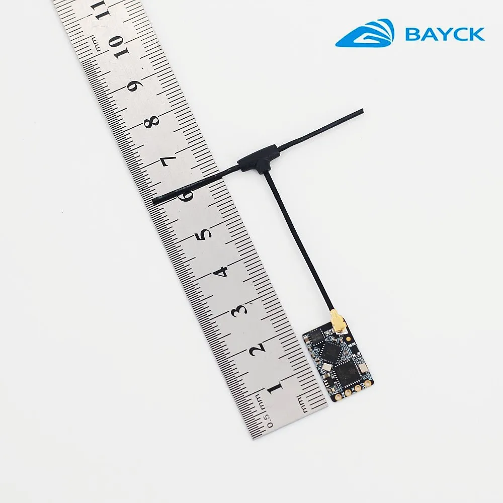 BAYCK ELRS 915MHz NANO ExpressLRS Receiver with T Type Antenna Support Wifi Upgrade for RC FPV Traversing Drones Parts