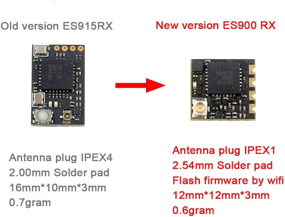HAPPYMODEL ELRS Module ES900TX 1W 915MHz868MHz Long Range Module for Radiomaster TX16S Micro Mini Fpv Drone Parts