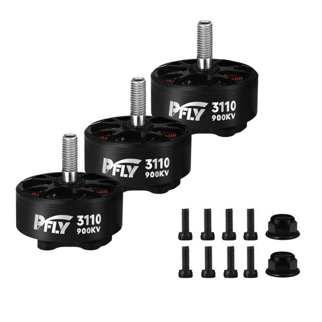 PFLY-3110 900kv/1250kv/1600kv Brushless Motor for FPV Drone Emax Eco Ii 2807 1300kv