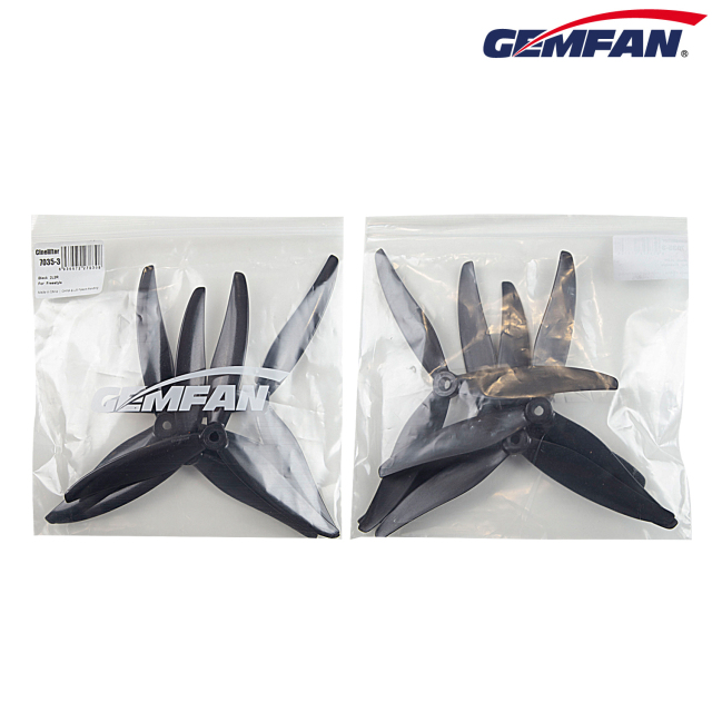 Gemfan PC 7035 7X3.5 3-Blade (2CW+2CCW) Reinforced PC Propeller for RC Freestyle 7inch Long Range Drone DIY Parts