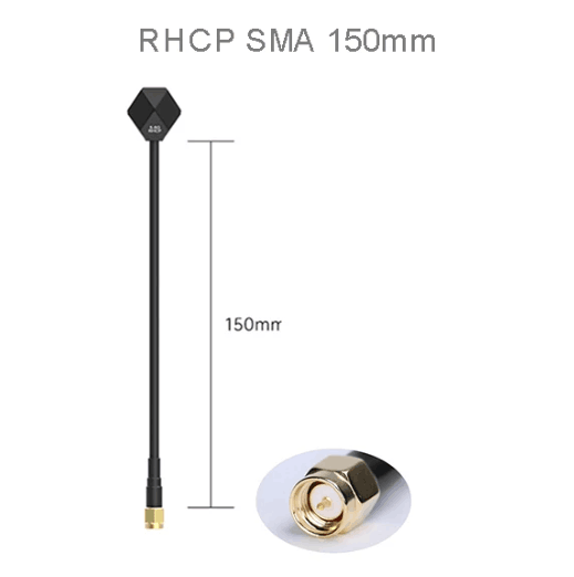 IFlight Albatross V2 SMA 5.8GHz 2.4dBi Antenna LHCP RP SMA  RHCP SMA 60MM100MM150MM for FPV Racing Drone Part