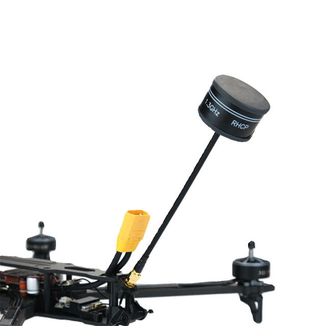 1.2G-1.3g High Gain Circular Polarization Omnidirectional Antenna 1.9dbi FPV Crossing Aircraft Model Aircraft Long Distance