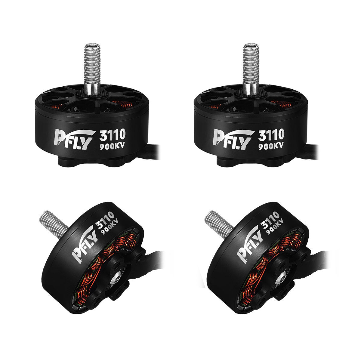 PFLY-3110 900kv/1250kv/1600kv Brushless Motor for FPV Drone Emax Eco Ii 2807 1300kv