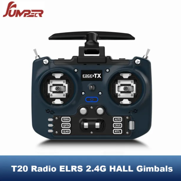 Jumper T20 ELRS 915MHz/2.4GHz HALL Sensor Gimbals OLED Screen Radio Controller Transmitter ELRS EdgeTX Multi Protocol Long Rang