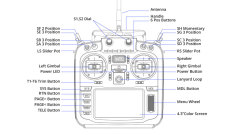 RadioMaster TX16s MKII Radio Control System ExpressLRS or Multi-protocol 4in1 Radio Controller