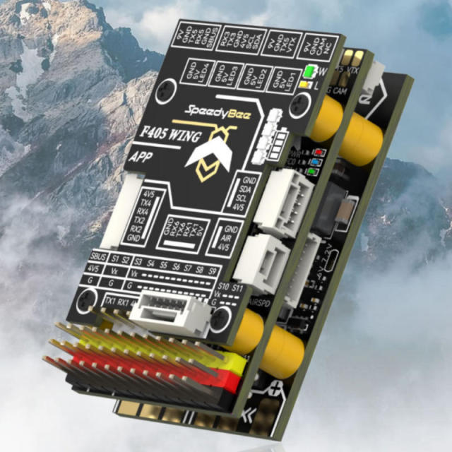 SpeedyBee F405 WING F405Wing APP FC Board ICM42688P Flight Controller for RC Fixed Wing Model Airplane Speedybee F405 V3