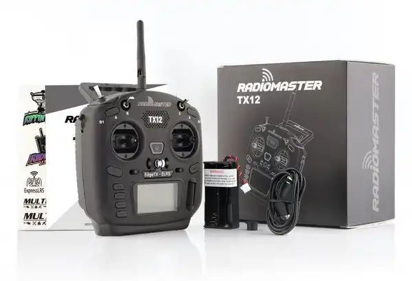 RadioMaster TX12 MKII ELRS/CC2500 16ch Hall Gimbals Support OPENTX EDGETX Remote Control Transmitter ELRS/CC2500 for RC Drone