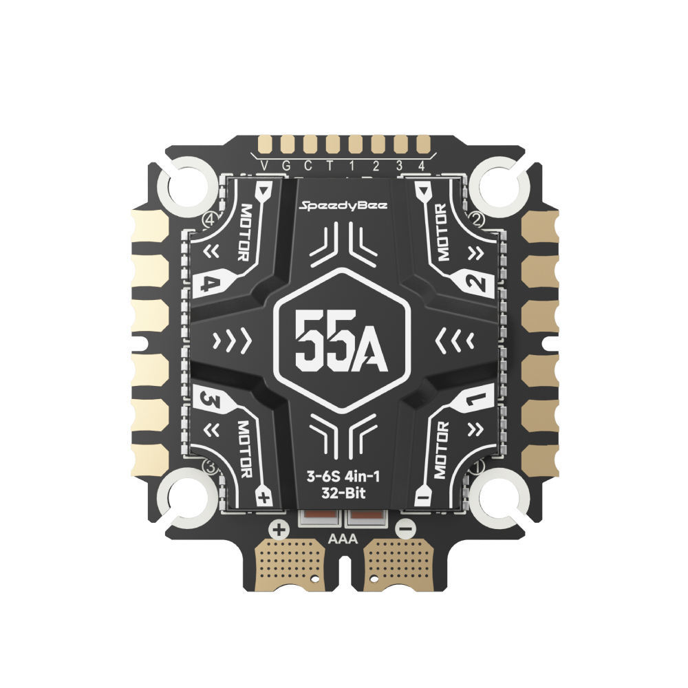 SpeedyBee F405 V5 OX32 55A 30x30 Model Aircraft FC&ESC Stack F405 Flight Controller 55A 4in1 ESC for FPV Drone