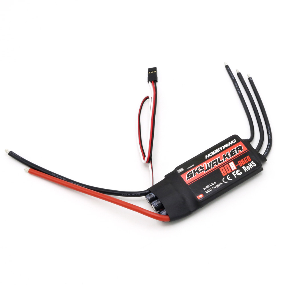 Hobbywing Skywalker 40A 50A 60A 80A 15A 20A 30A ESC Speed Controller With UBEC for FPV Drone