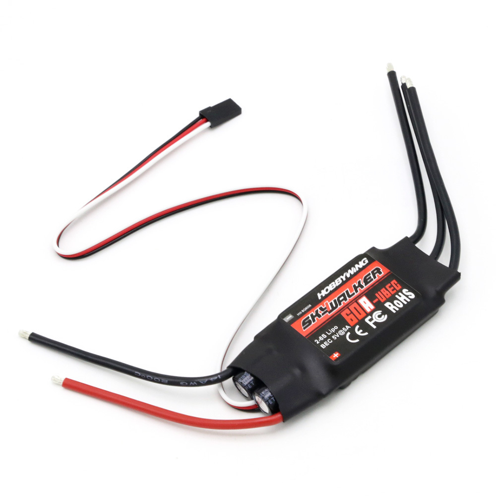 Hobbywing Skywalker 40A 50A 60A 80A 15A 20A 30A ESC Speed Controller With UBEC for FPV Drone