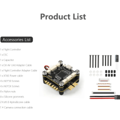 GEPRC TAKER F405 BLS 50A 60A 70A Stack 42688-P Gyroscope 16MB Black Box Data Analyze Record Flight Data Plug for Play Racing FPV Drone