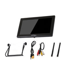 Portable Hawkeye Captain X 10.2" FPV Ground Station Monitor HD Input Built-in DVR Lightweight Carbon Case