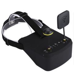 800D 5 Inch 40ch 5.8ghz FPV Goggles with Built in DVR and Split Monitor Desig