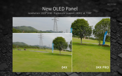 SKYZONE SKY04X PRO Racing Drone Accessories 5.8g Frequency with 8g Weight for Camera Application Battery Power Included