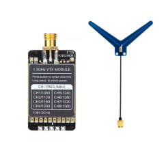 1.3G VTX RX Receiver MODULE 8CH 800MW Audio Video FPV Transmitter Receiver Module 7-36V for RC FPV Long Range Fpv Drone Vtx