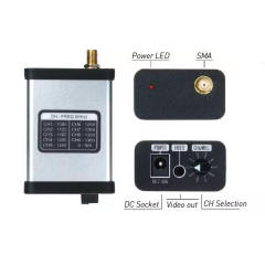 1.3G VTX RX Receiver MODULE 8CH 800MW Audio Video FPV Transmitter Receiver Module 7-36V for RC FPV Long Range Fpv Drone Vtx