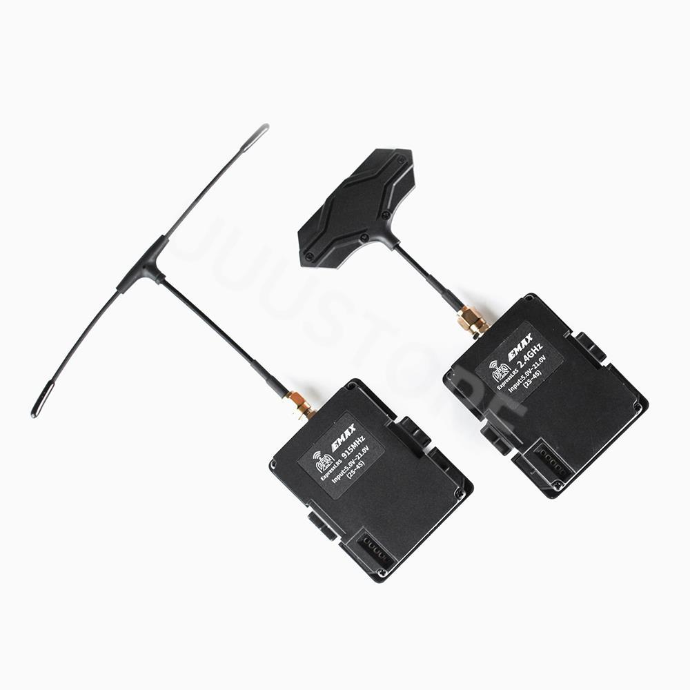 EMAX Aeris Link 1W ExpressLRS ELRS 2.4GHz 915MHz RF TX Module Receiver With Cooling Fan OLED for RC Airplane FPV Drone