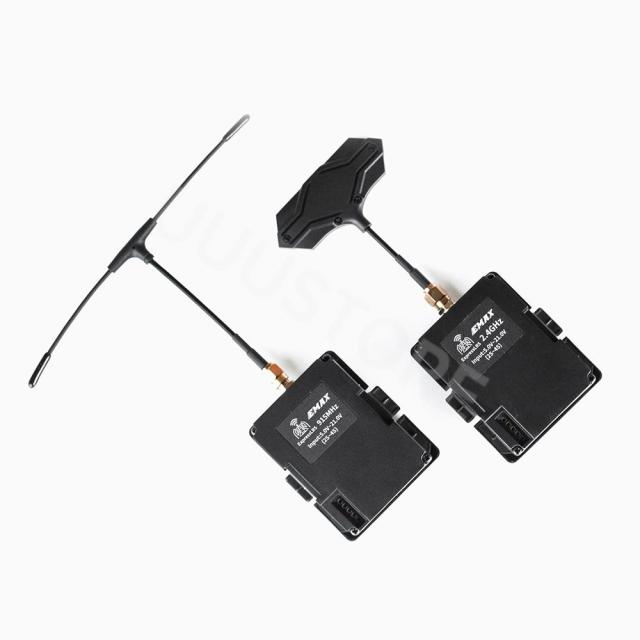 EMAX Aeris Link 1W ExpressLRS ELRS 2.4GHz 915MHz RF TX Module Receiver With Cooling Fan OLED for RC Airplane FPV Drone