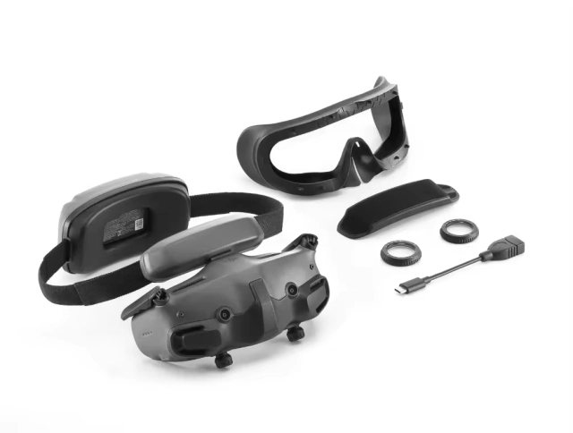 Original for DJI Goggles 3 with Goggles 3 -2.0D Corrective Lenses for DJI Avata 2 Drone