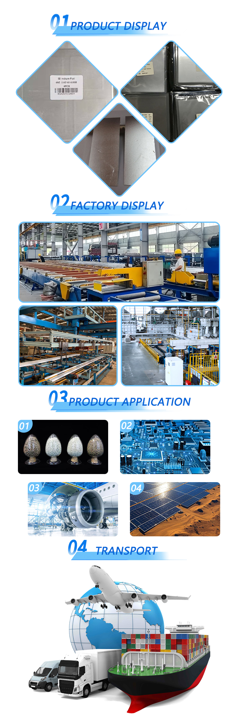 Indium Sheet/Indium Foil