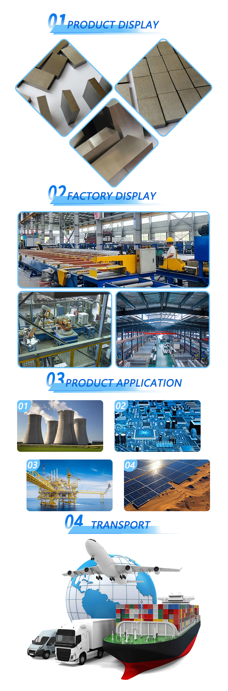 Molybdenum-Lanthanum Alloy block