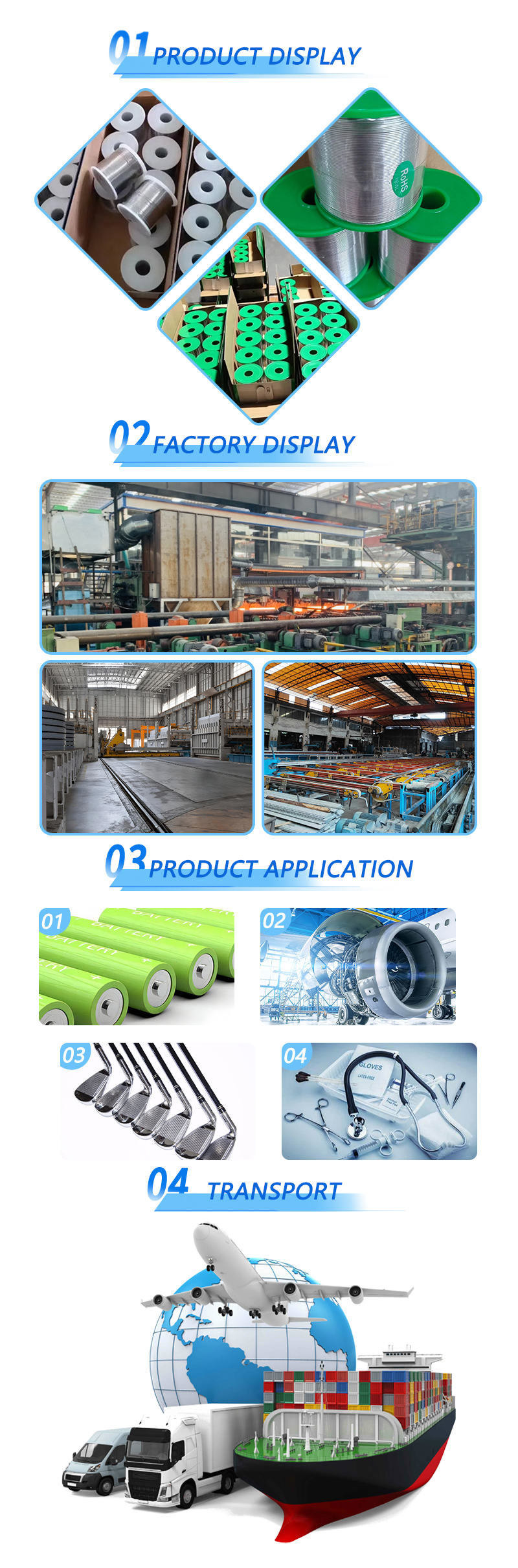 Solder wire/Rosin core solder wire/Solid solder wire