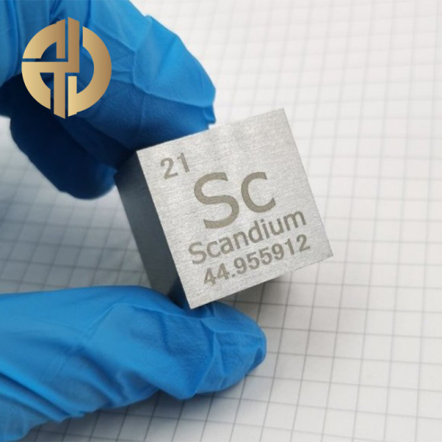 Scandium metal