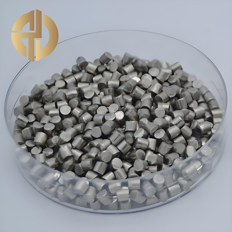 Vanadium metal particles