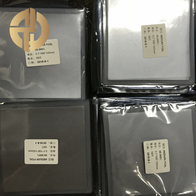 Indium Sheet/Indium Foil