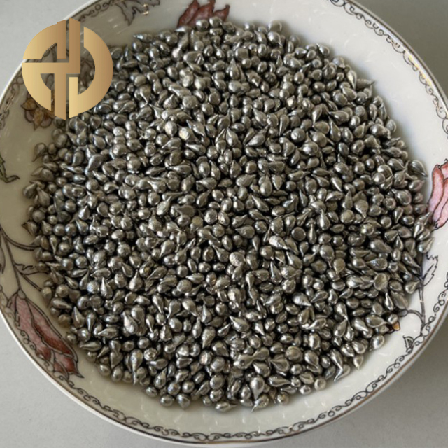 Vanadium metal particles