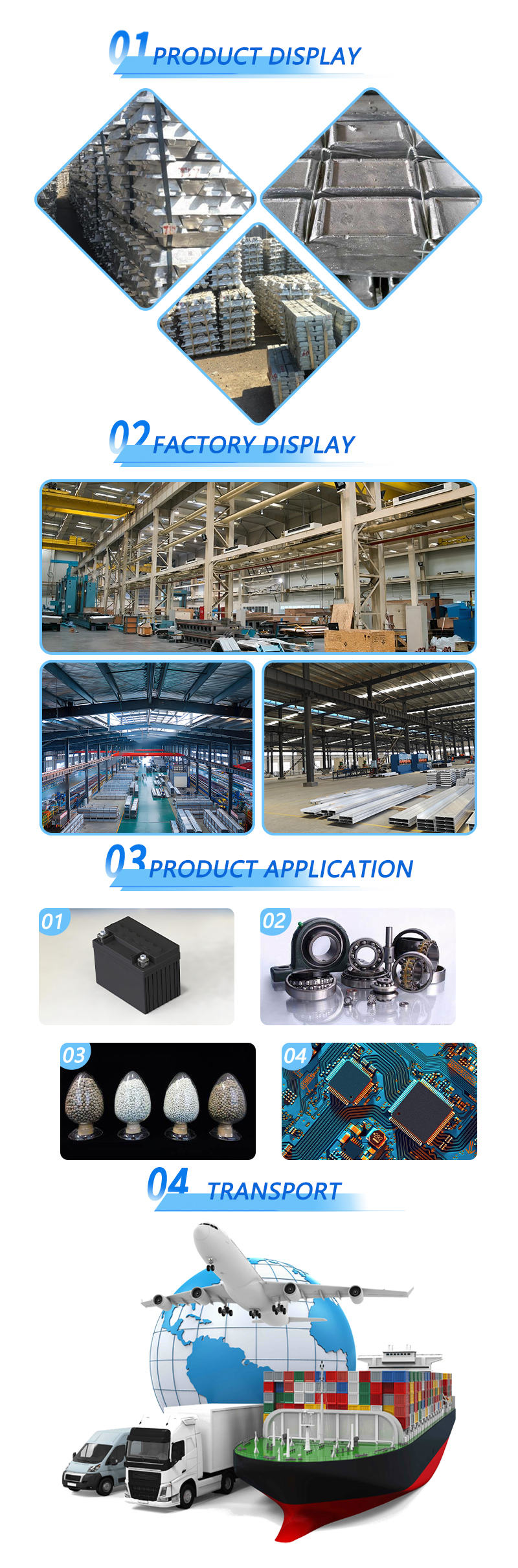 Lead-Antimony Alloy Ingot