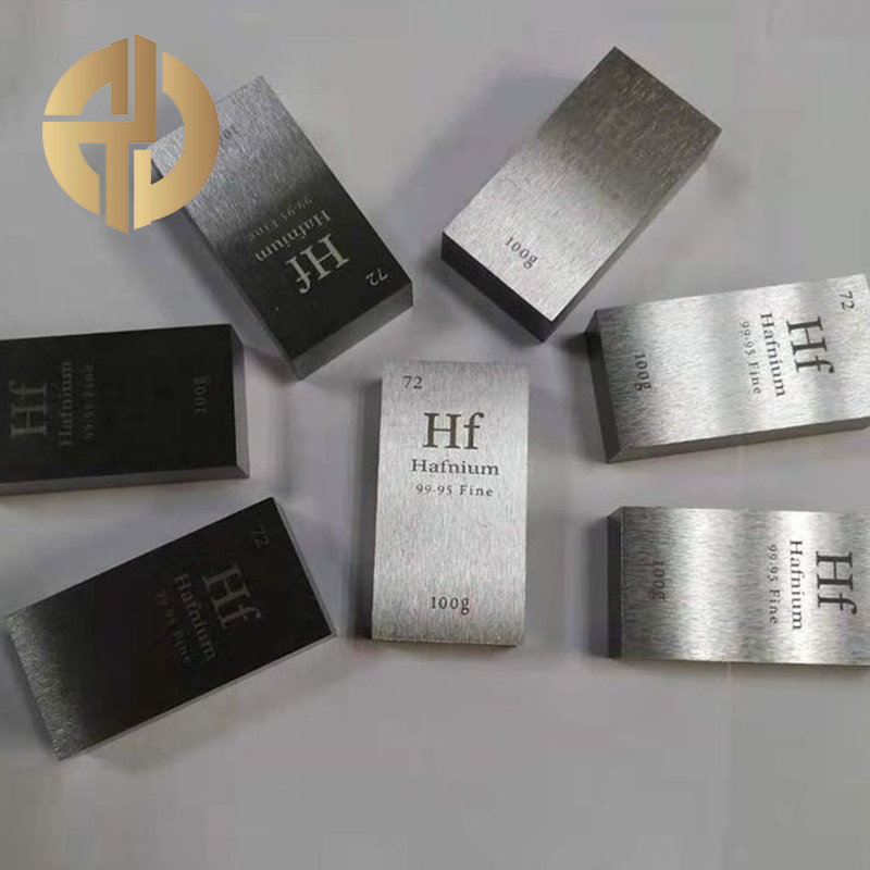 hafnium block
