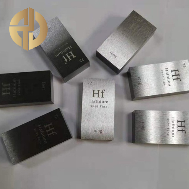 hafnium block