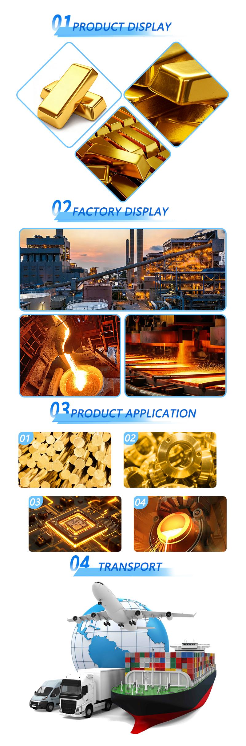 Gold bars