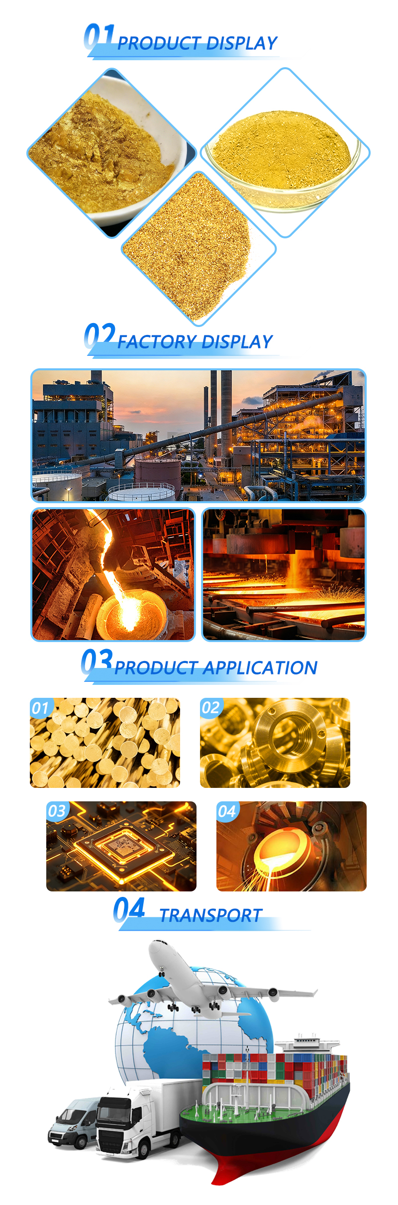 Gold powder