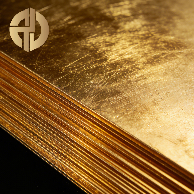 Gold-plated sheets