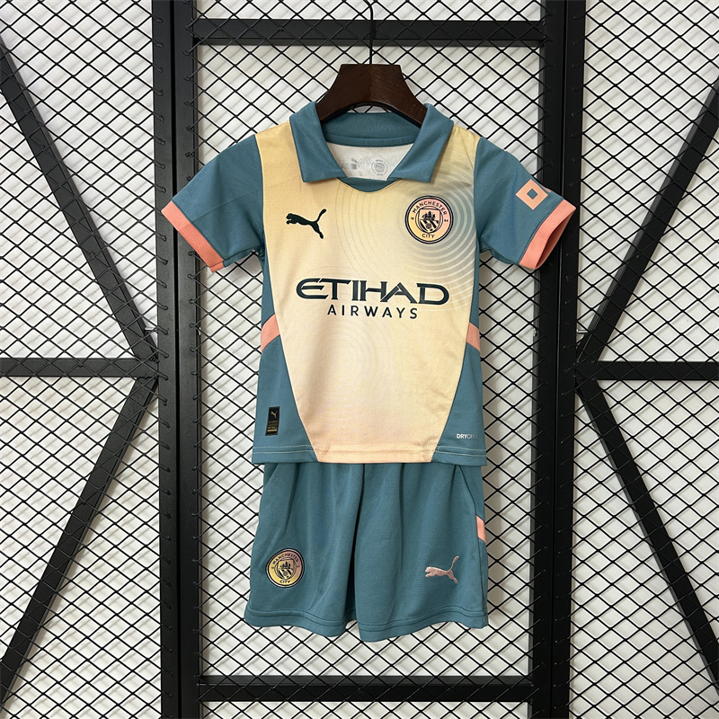【Adult / Kids Kit】24/25 Manchester City Fourth Away Jersey