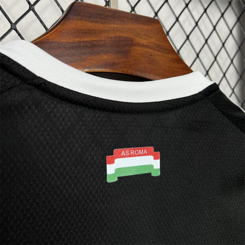 【FAN】24/25 AS Roma Black goalkeeper Jersey
