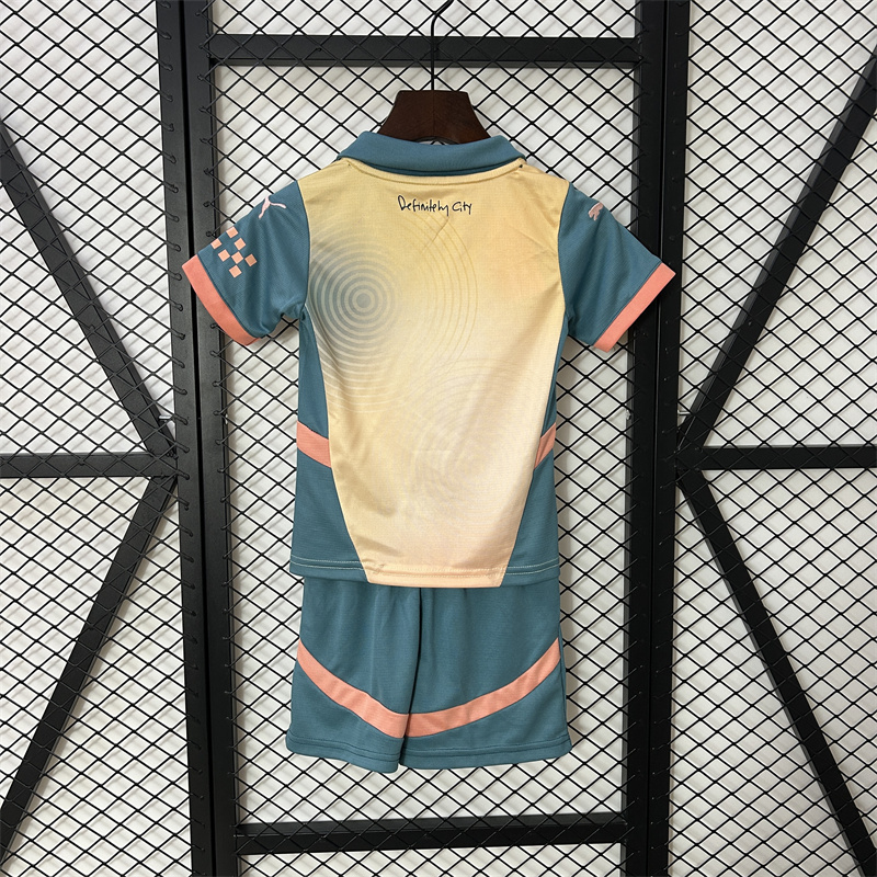 【Adult / Kids Kit】24/25 Manchester City Fourth Away Jersey