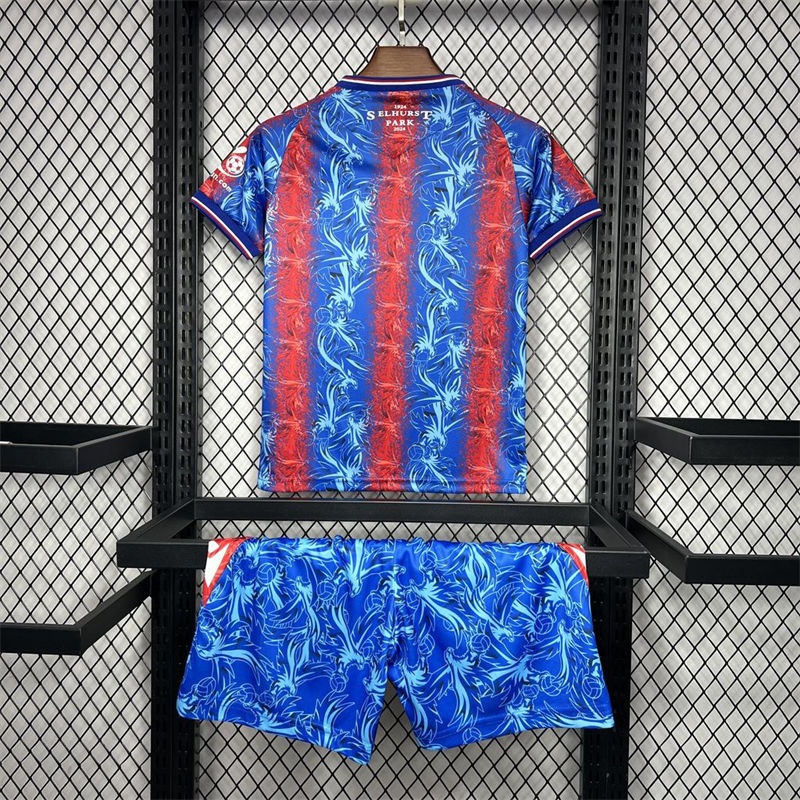 【Adult / Kids Kit】24/25 Crystal Palace Home Jersey