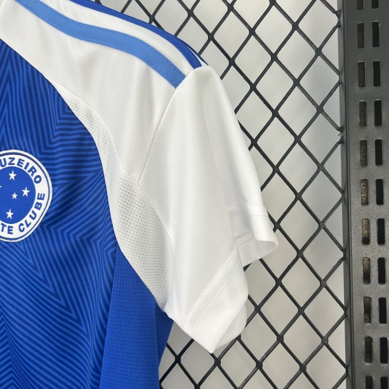【 Women 】Cruzeiro 2025/2026 Home Womens Jersey