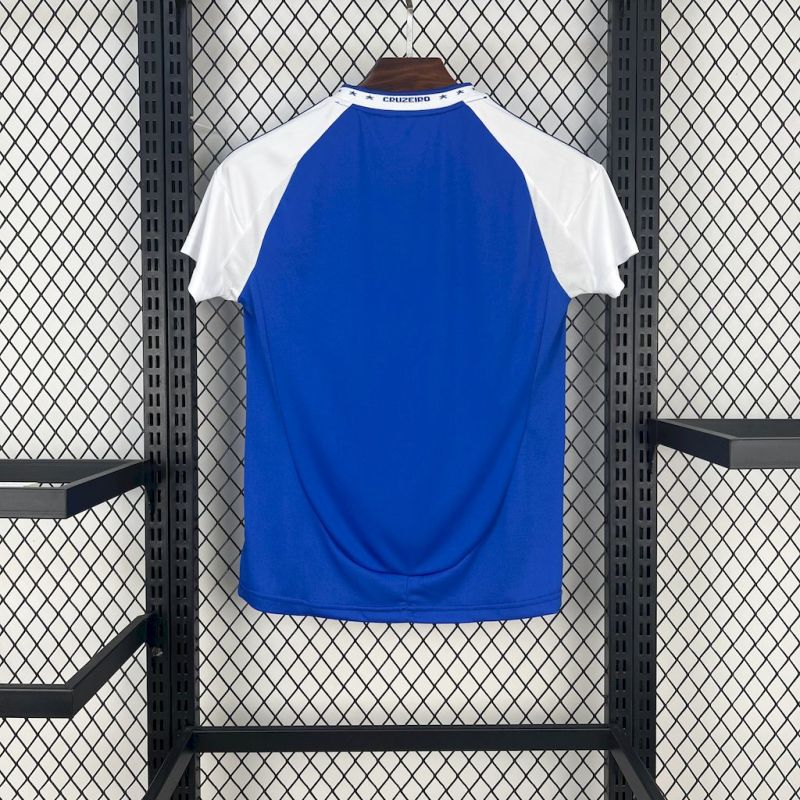 【 Women 】Cruzeiro 2025/2026 Home Womens Jersey